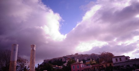 αναφιώτικα πρίν τήν βροχή